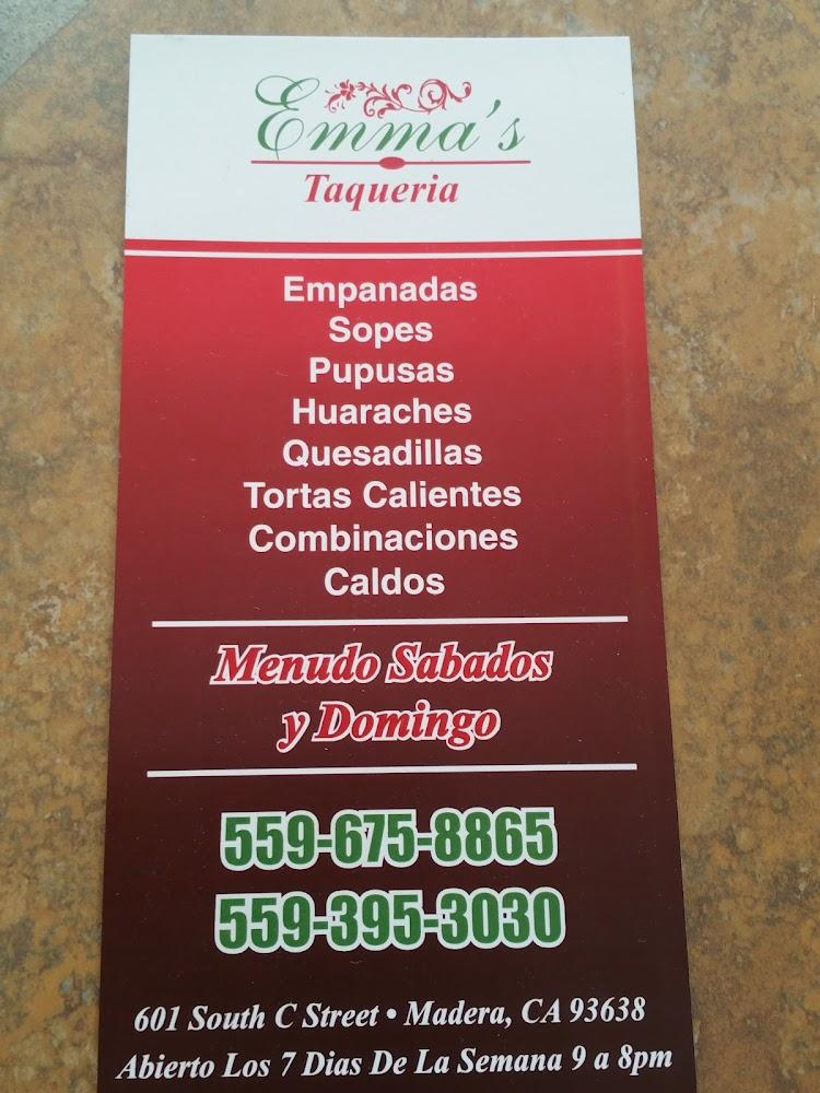 Emma's Taqueria Menu image 4